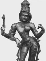 Ardh Narishwara, the two as one, Shakti/Shiva.